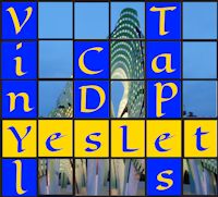 CDs, LPs, tapes, LaserDiscs...